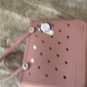 Pink Tote Bag with Handles